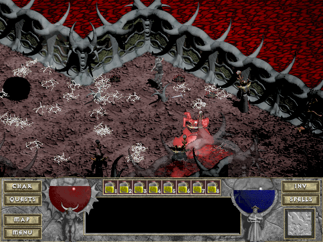 Diablo5 - بررسی بازی Diablo (1996) | قهرمانانی که به عمق ورطه نگریستند