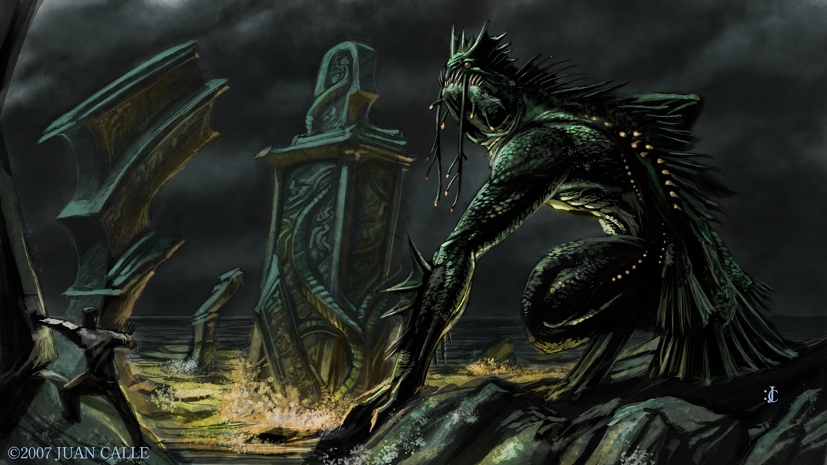 Dagon2 - عمیق‌زادگان در Cthulhu Mythos | آشنایی با اساطیر کطولحو (قسمت هشتم)