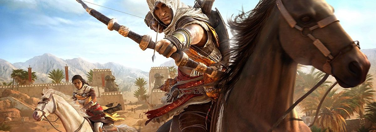 170. Bayek 1 1200x423 - اساسینز کرید باید قهرمان از پیش‌تعریف‌شده و خط روایی تغییرناپذیر داشته باشد