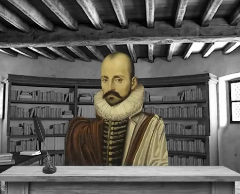11. Michel de Montaigne 00001 495x400 - پشت‌صحنه‌ی ساخت بازی «جوخه‌ی انتحار»، بزرگ‌ترین شکست صنعت گیم در سال ۲۰۲۴