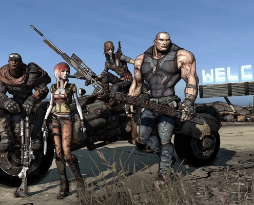 24. Borderlands 1 495x400 - روگ‌لایک (Roguelike) در برابر روگ‌لایت (Roguelite): کدام بهتر است؟ | جعبه‌ابزار بازی‌سازان (۷۹)