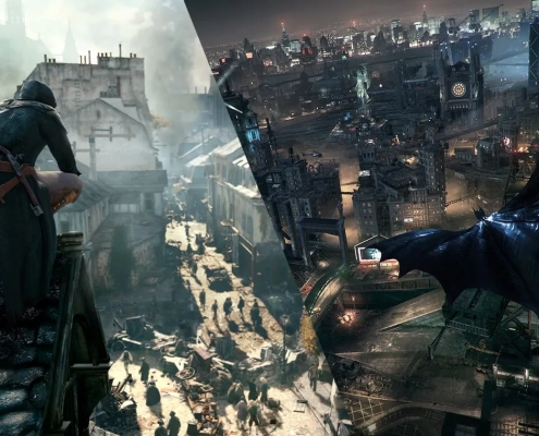 28. Cities in video games 495x400 - چرا بازی‌های وسترن بیشتری ساخته نمی‌شوند؟