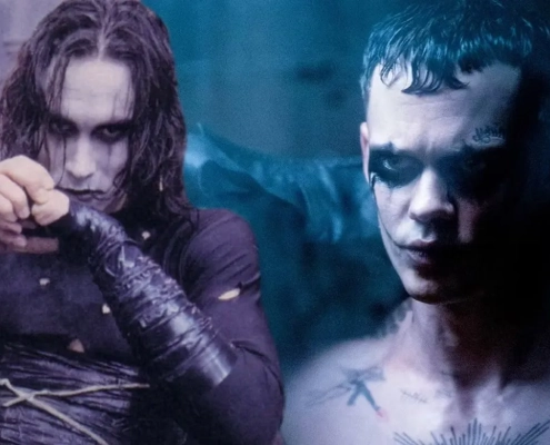 37. the crow reboot 495x400 - بررسی فیلم The Whale (2022) | فیلمی که نشان می‌دهد وفاداری به منبع اقتباس همیشه مطلوب نیست
